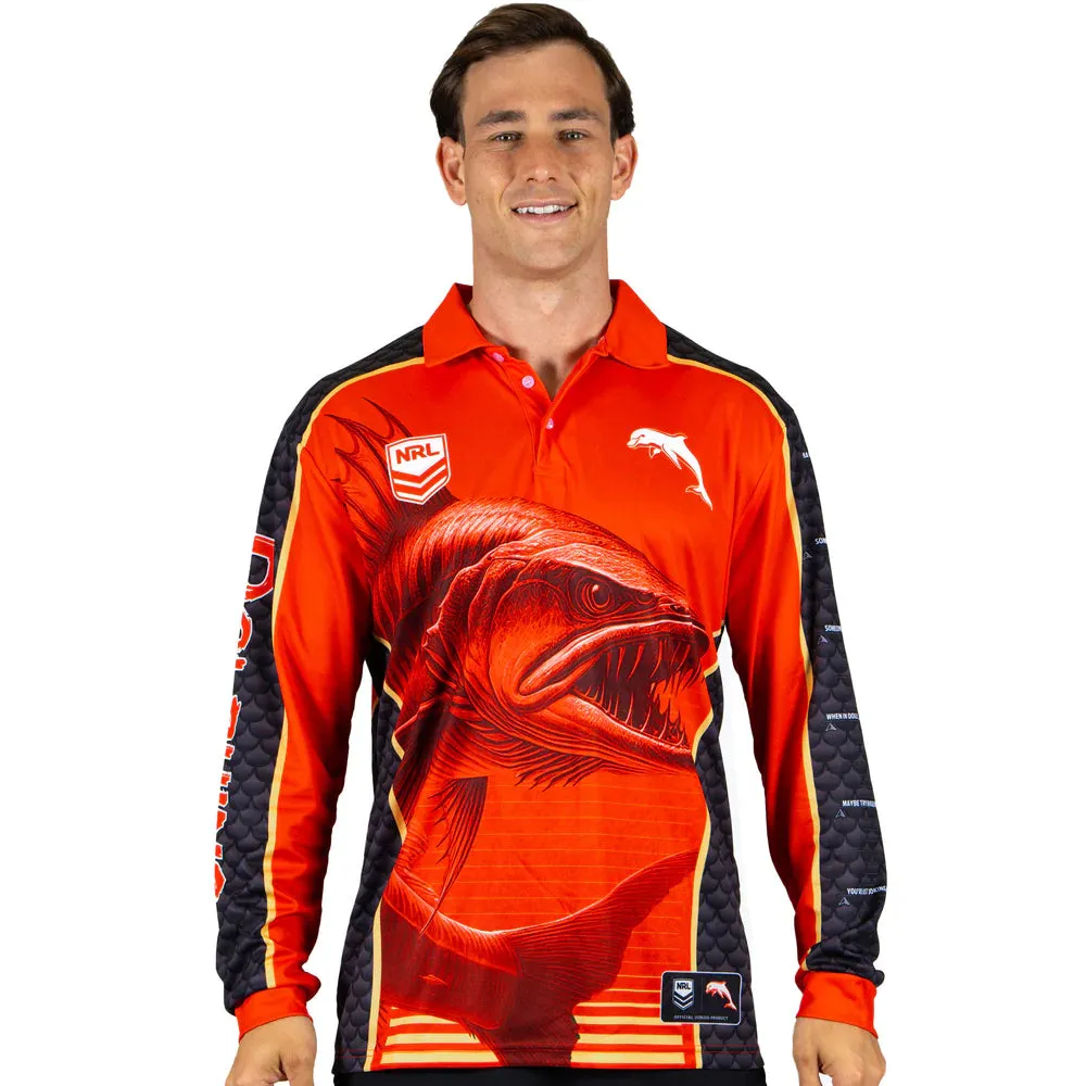 Dolphins Barracuda Fishing Shirt