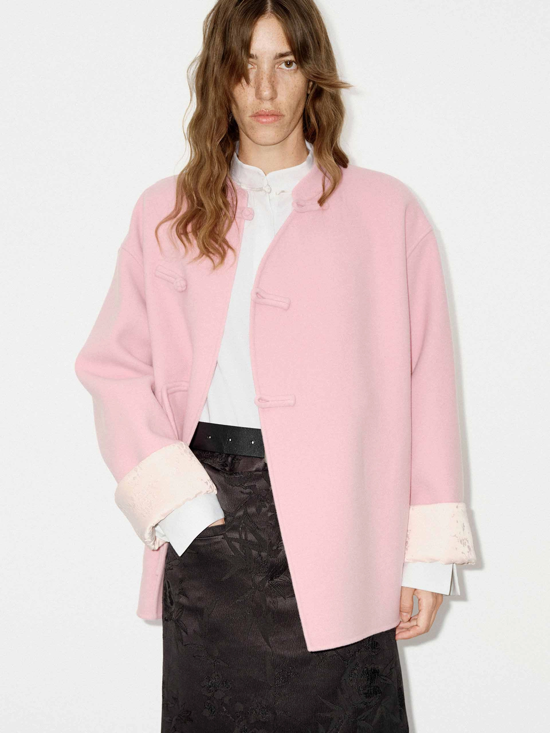 Double Face Loose Coat Seam Sealed Construction BreathableFabric