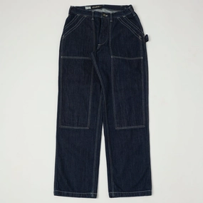 Freewheelers & Co Motor Psyclone 'Chopper Builder' Work Trouser - One Wash Yoga Ready