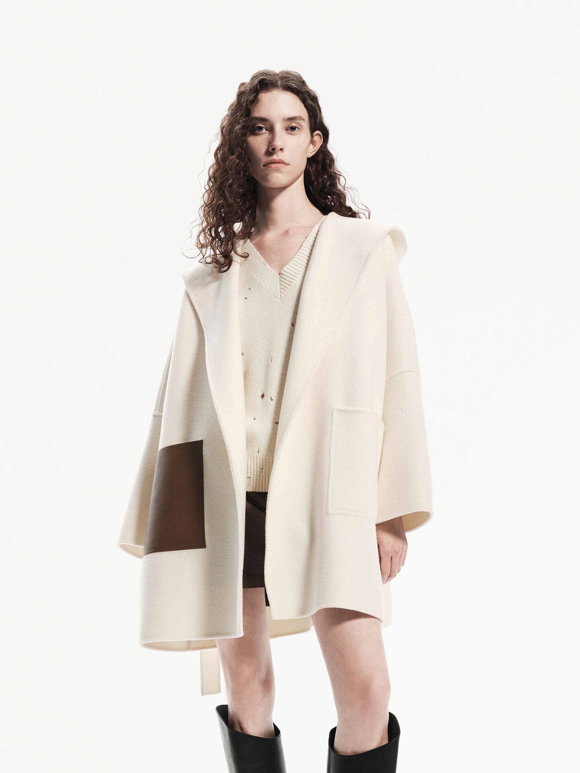 Urban Explorer Look Double Sided Hooded Coat