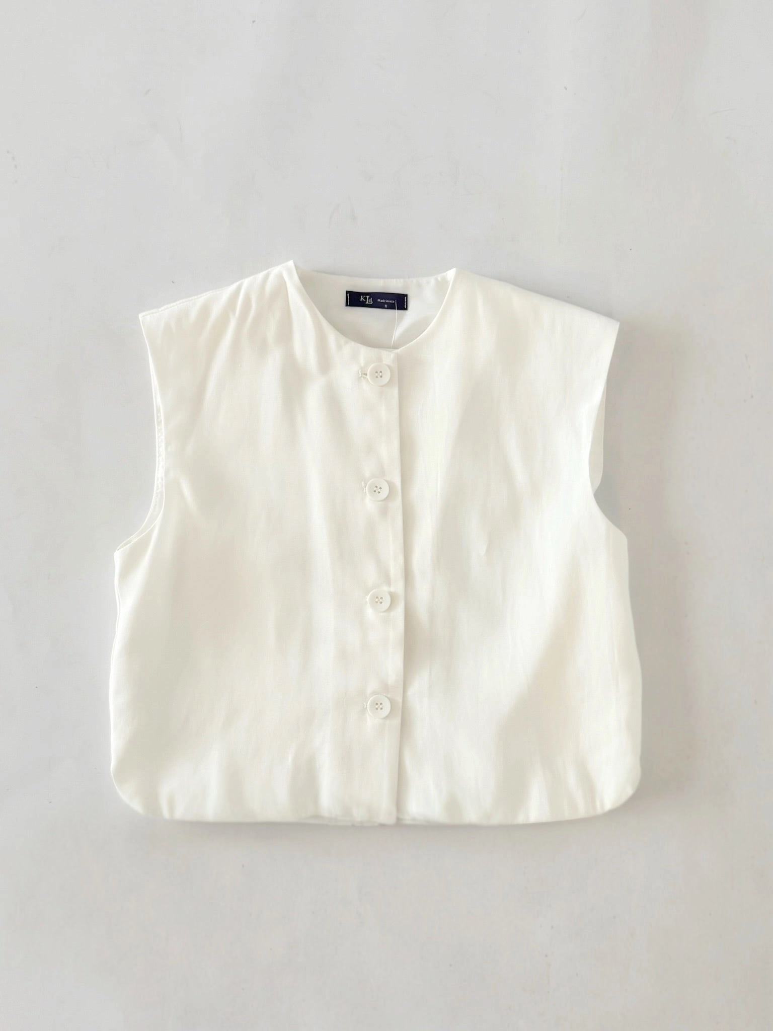 Nelson Vest (FINAL SALE) Recycled Material Blend