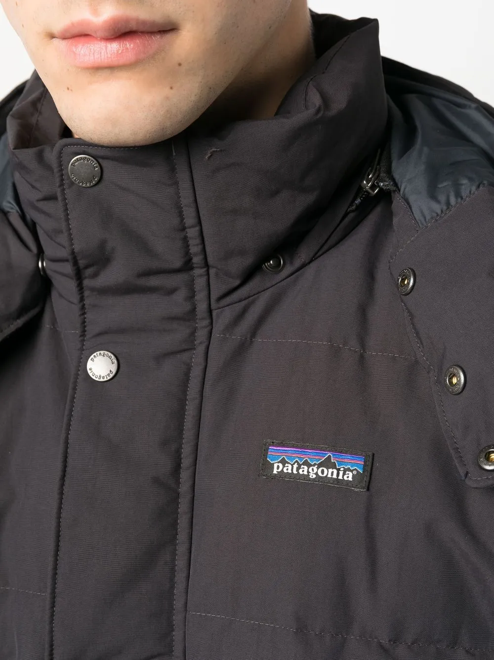 Downdrift down-filled hooded jacket