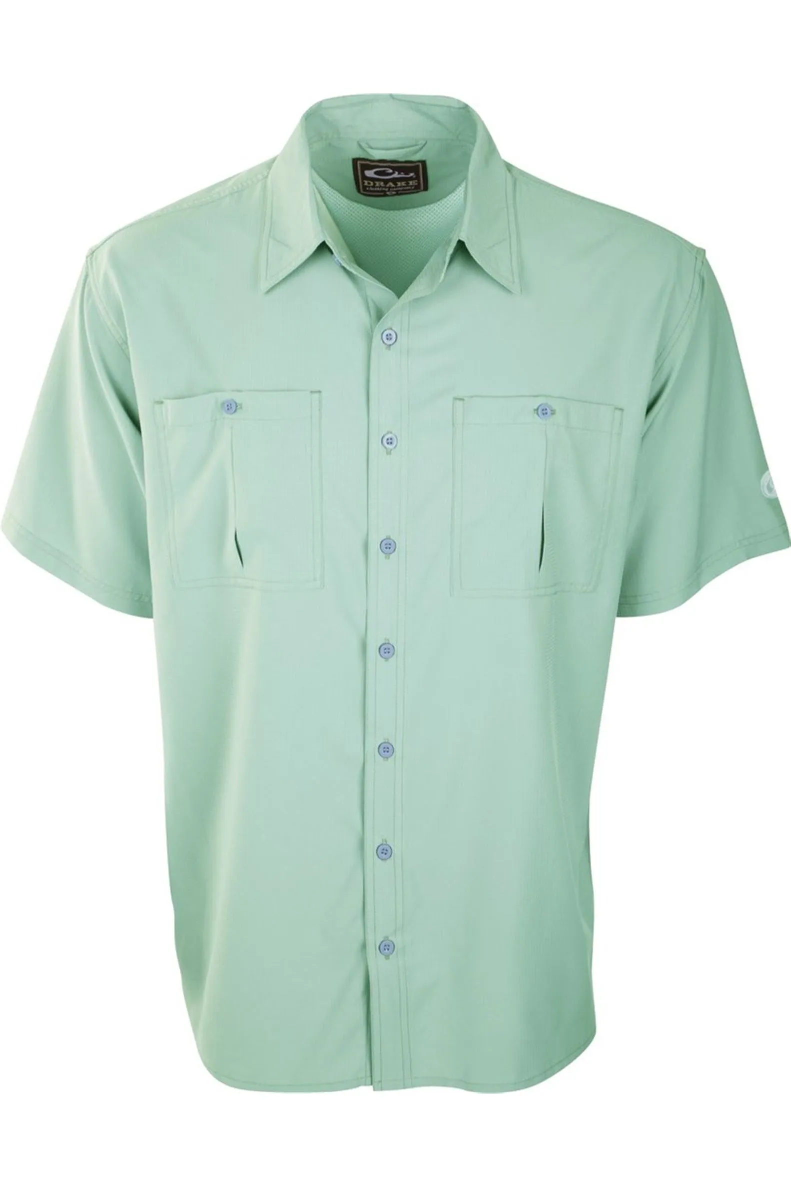 Drake Flyweight Shirt with Vented Back Short Sleeve
