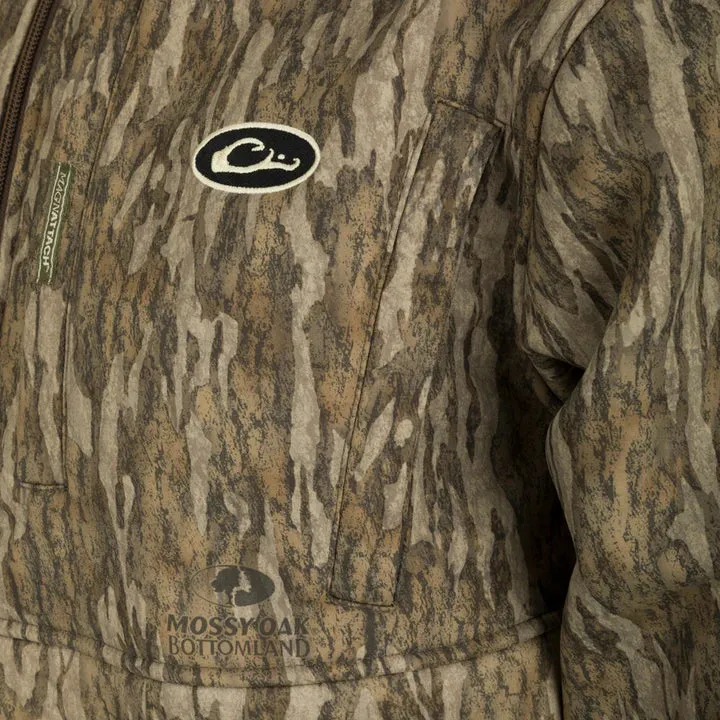 Drake MST Hole Shot Windproof Eqwader Hooded Full Zip