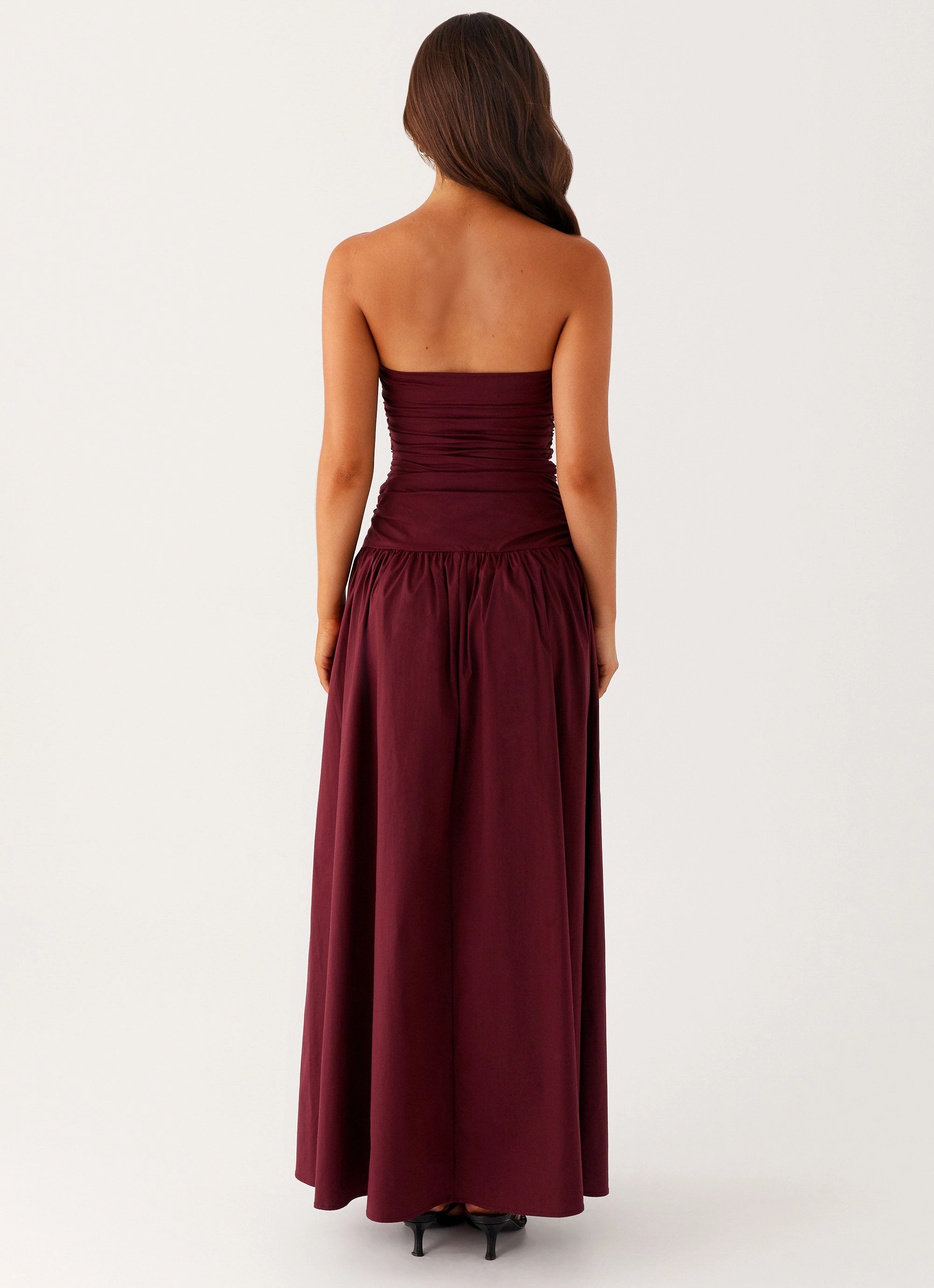 Refined Cut Carmel Maxi Dress - Mulberry