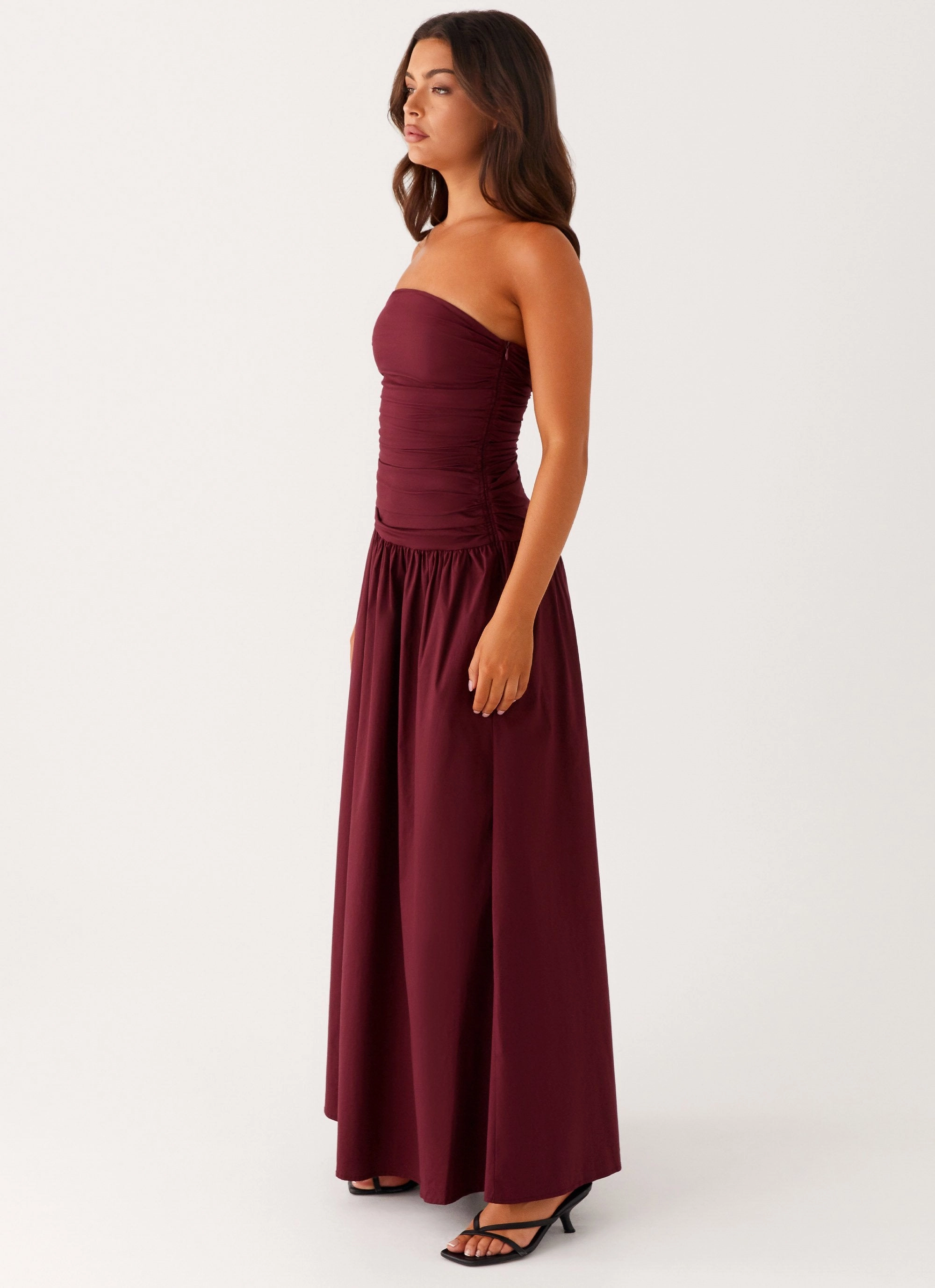 Moment Light Carmel Maxi Dress - Mulberry