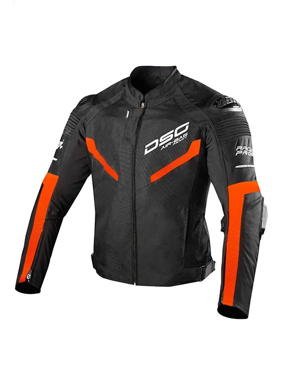 DSG RACE PRO V2 JACKET ORANGE FLUO BLACK