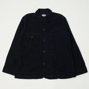 Recycled Polyester Blend Hartford 'Jack' Corduroy Jacket - Dark Navy