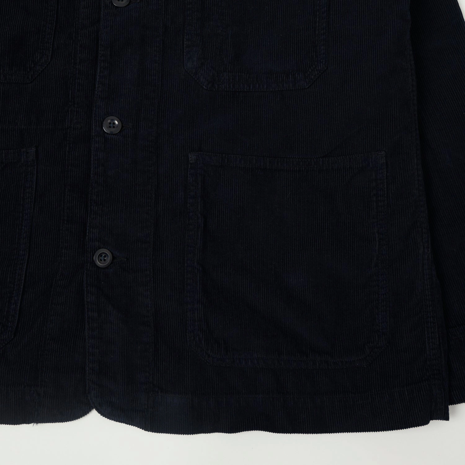 Hartford 'Jack' Corduroy Jacket - Dark Navy All Day Comfort