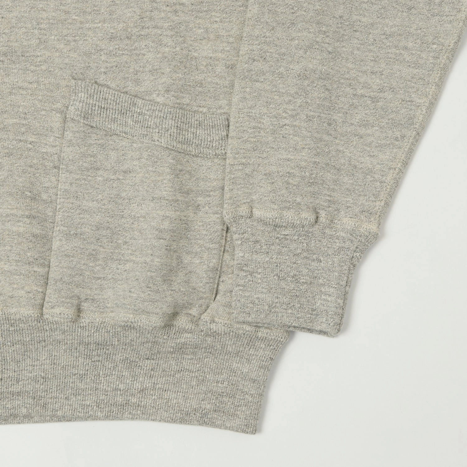 Sleek Utility Laser Cut Airflow Vents Dubbleworks Tsuriami Sweat Jacket - Heather Grey