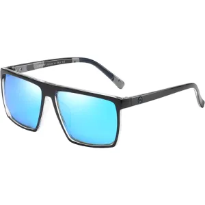Dubery Polarized Sunglasses 100% UV Protection Black Transparent D369 C6