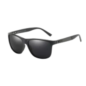 Dubery Polarized Sunglasses 100% UV Protection Black/Black D002 C1