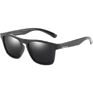 Dubery Polarized Sunglasses 100% UV Protection Black/Black D125 C1