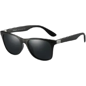 Dubery Polarized Sunglasses 100% UV Protection Black/Black D4195 C2
