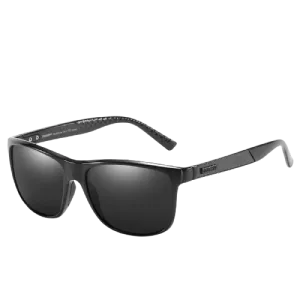 Dubery Polarized Sunglasses 100% UV Protection Sand Black/Black D002 C2