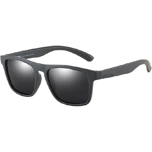 Dubery Polarized Sunglasses 100% UV Protection Sand Black/Black D125 C8