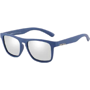 Dubery Polarized Sunglasses 100% UV Protection Sand Blue/Silver D125 C5