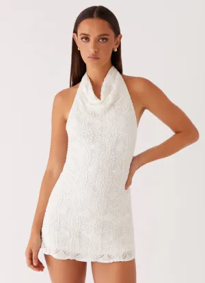 Camden Mini Dress - White Standalone Option