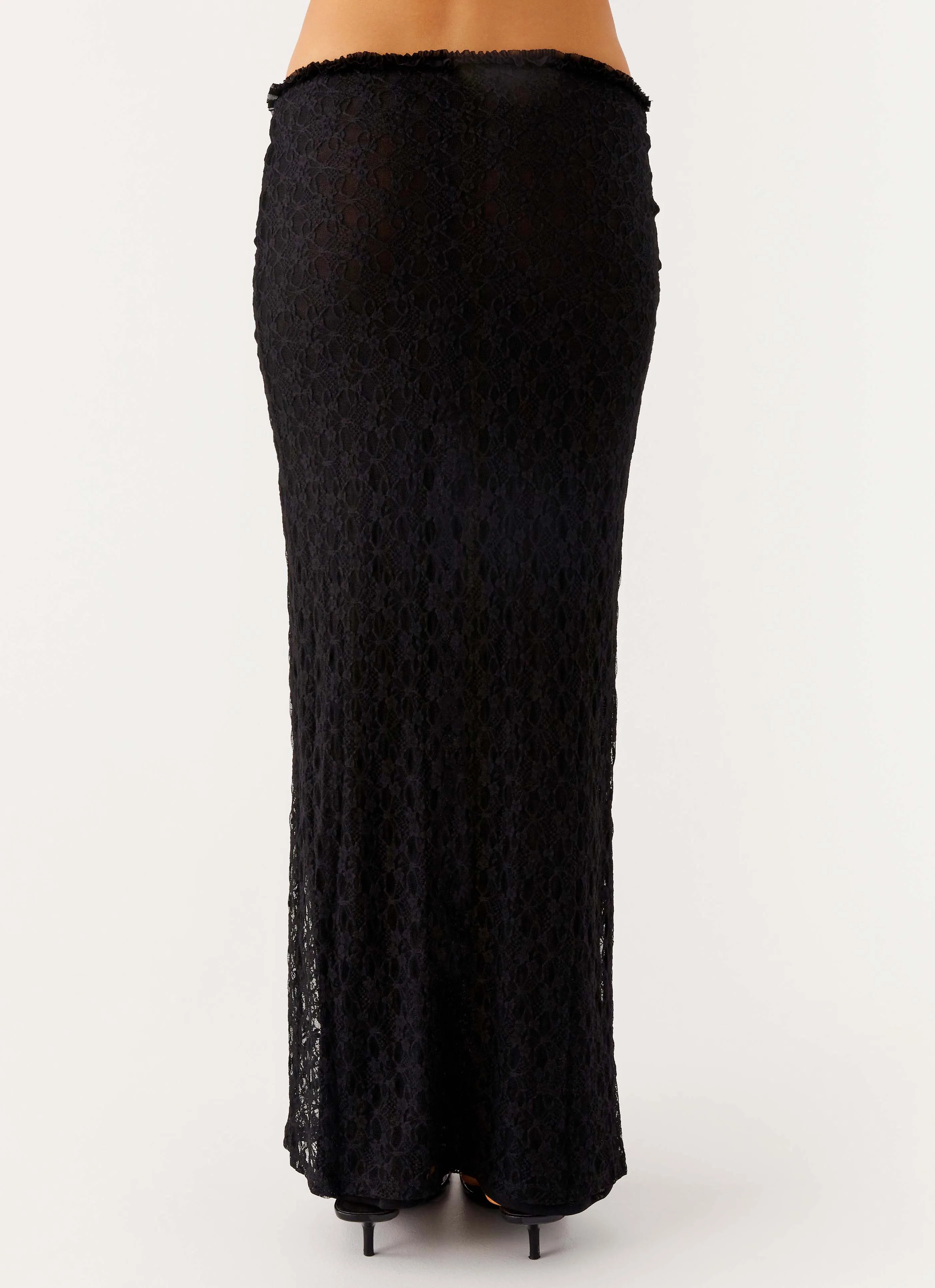 Outfit Essence Ophira Maxi Skirt - Black