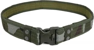 Durable Tactical Belt in Multiple Colors Black/Green/Camo/Khaki/Dessert for Hunting, Climbing, Hiking, Camping, Cycling