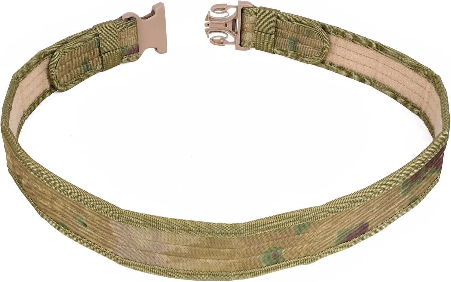 Durable Tactical Belt in Multiple Colors Black/Green/Camo/Khaki/Dessert for Hunting, Climbing, Hiking, Camping, Cycling