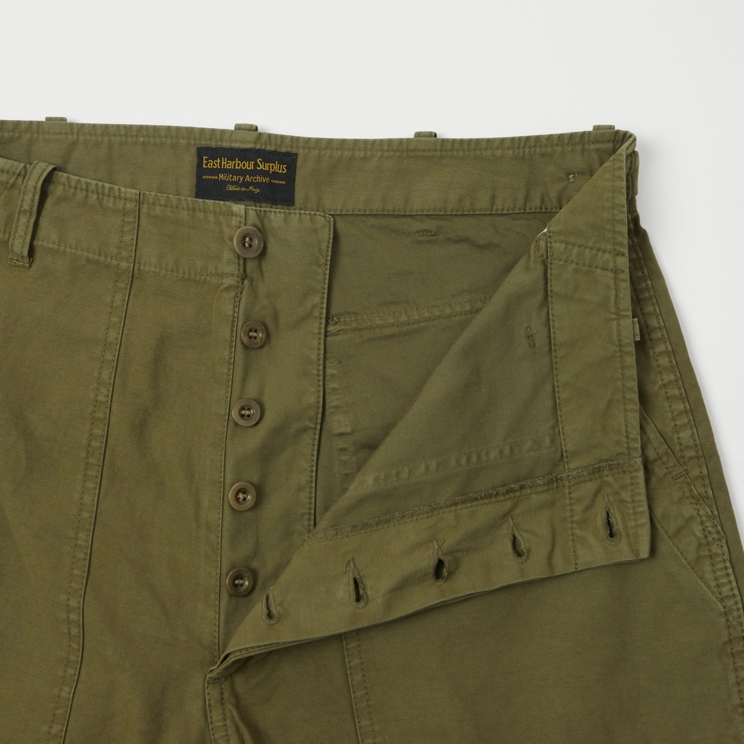 Performance Comfort Active Layer East Harbour Surplus 'Texas' Fatigue Trouser - Green