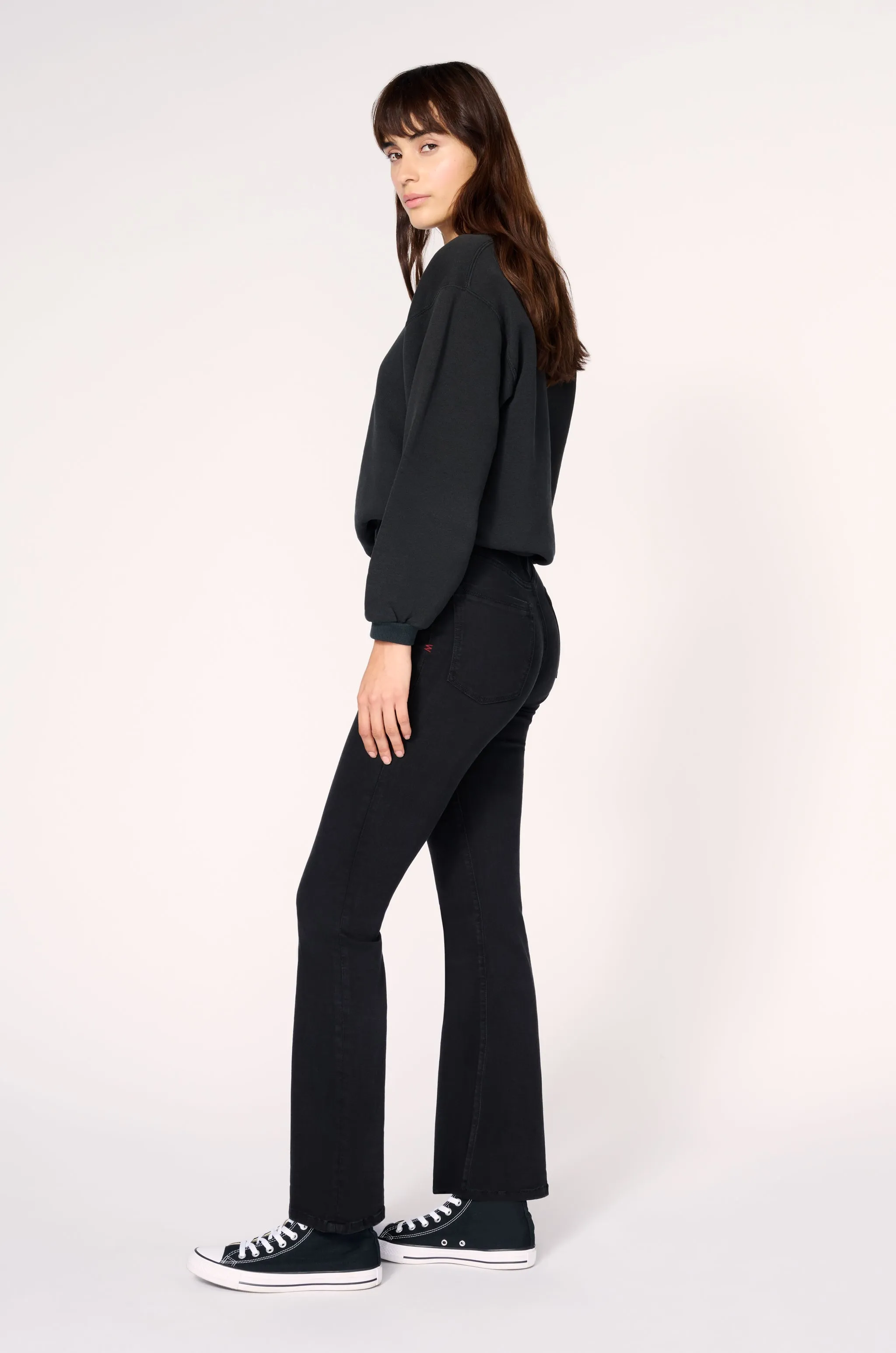 DXB PULL ON - FLARE | JET BLACK