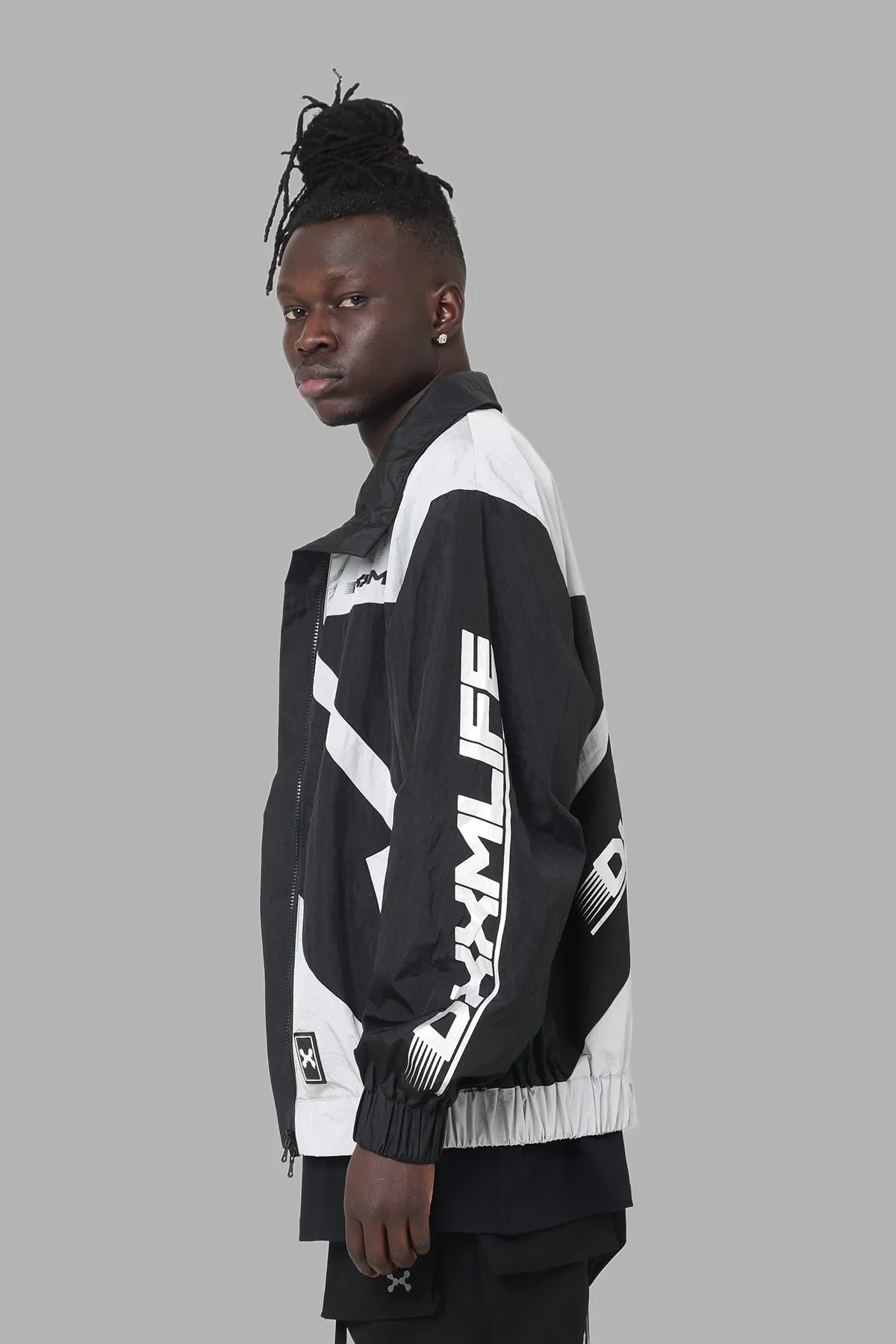 DXXMLife L-6 C Racing Windbreaker Black/Grey