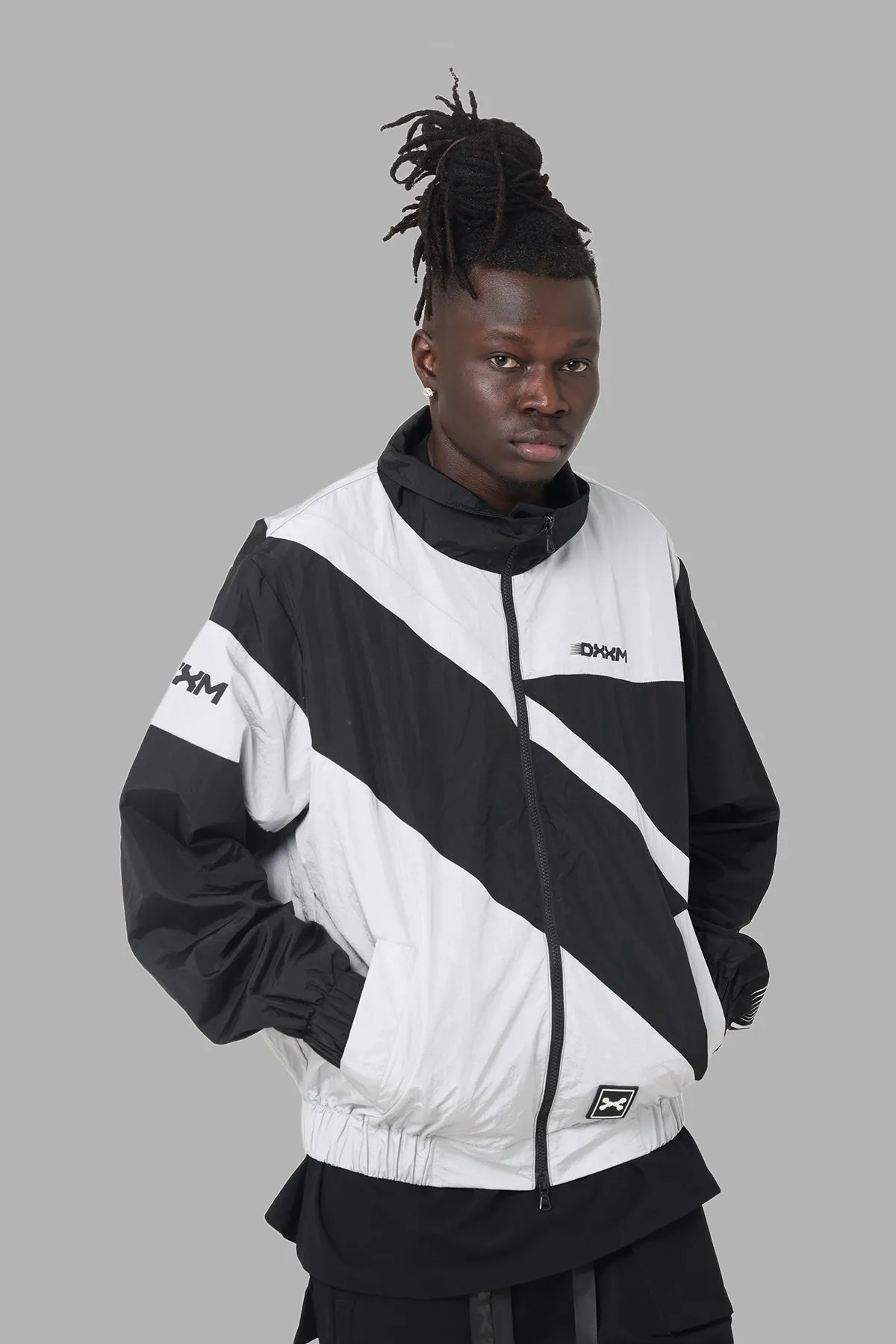 DXXMLife L-6 C Racing Windbreaker Black/Grey