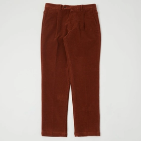 East Harbour Surplus 'Barry' Corduroy Trouser - Rust Seamless Technology Ultimate Wear