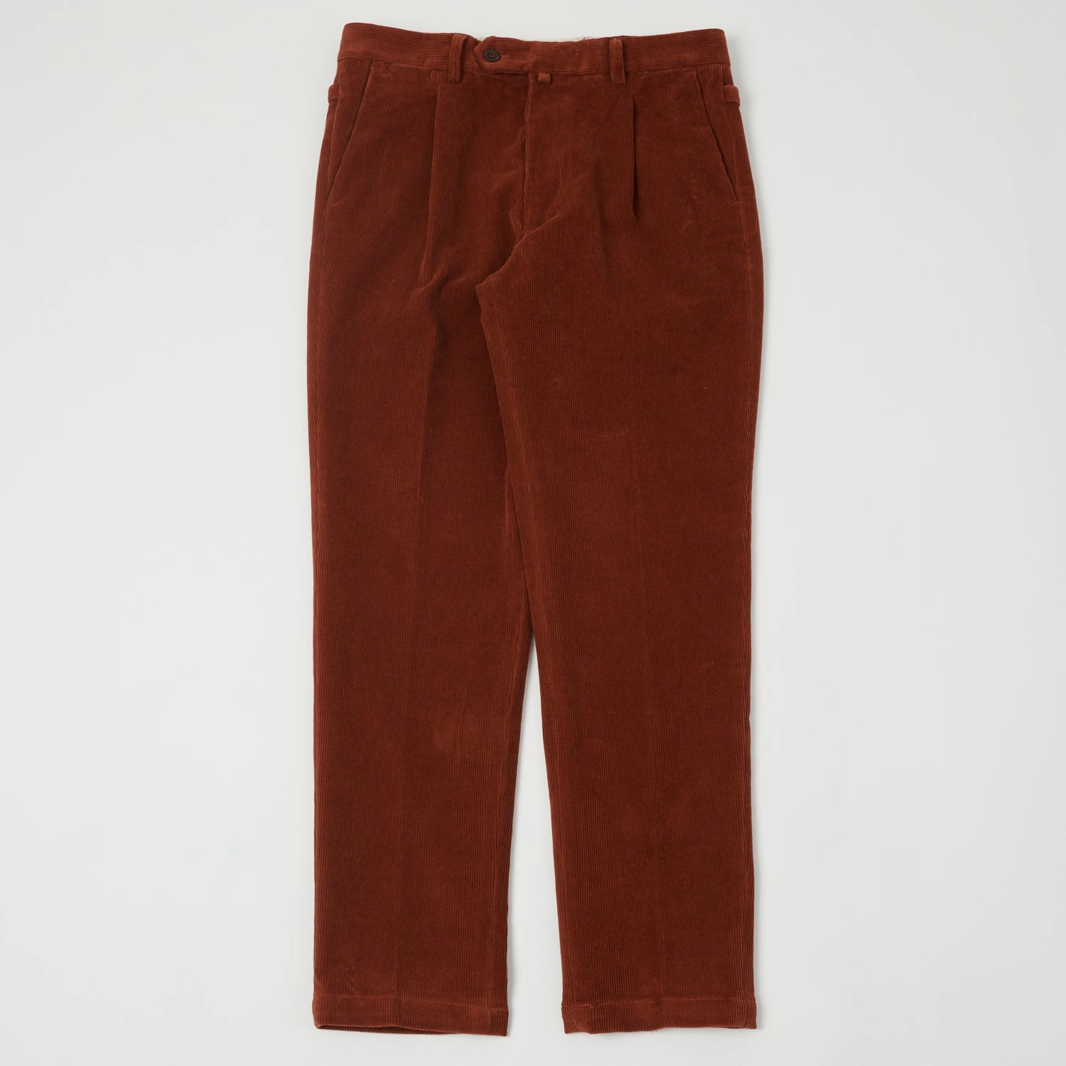 East Harbour Surplus 'Barry' Corduroy Trouser - Rust Seamless Technology Ultimate Wear