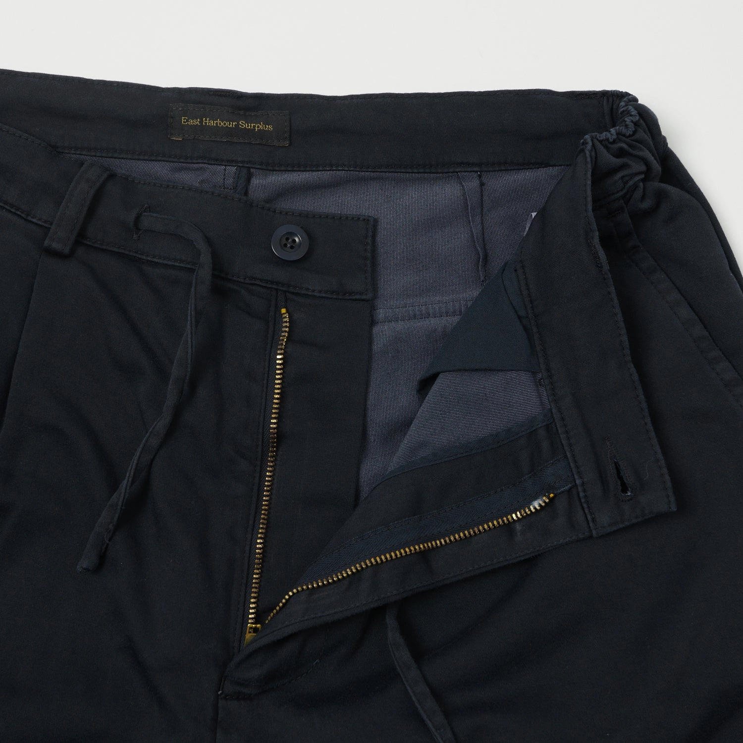 East Harbour Surplus 'Bobby' Trouser - Navy Tear Resistant Weave