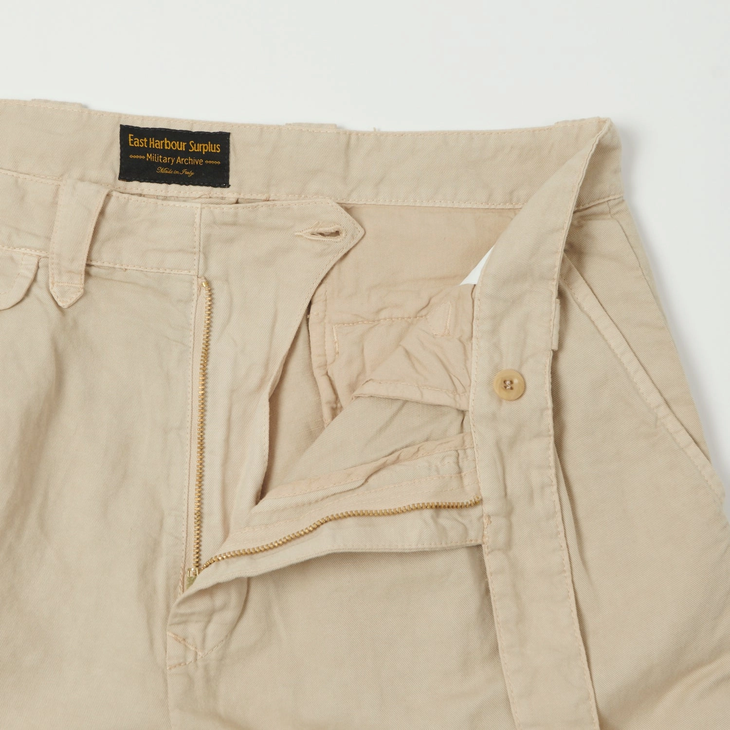 Multi Use Tear Resistant Design East Harbour Surplus 'Sacks 394' Trouser - Sand