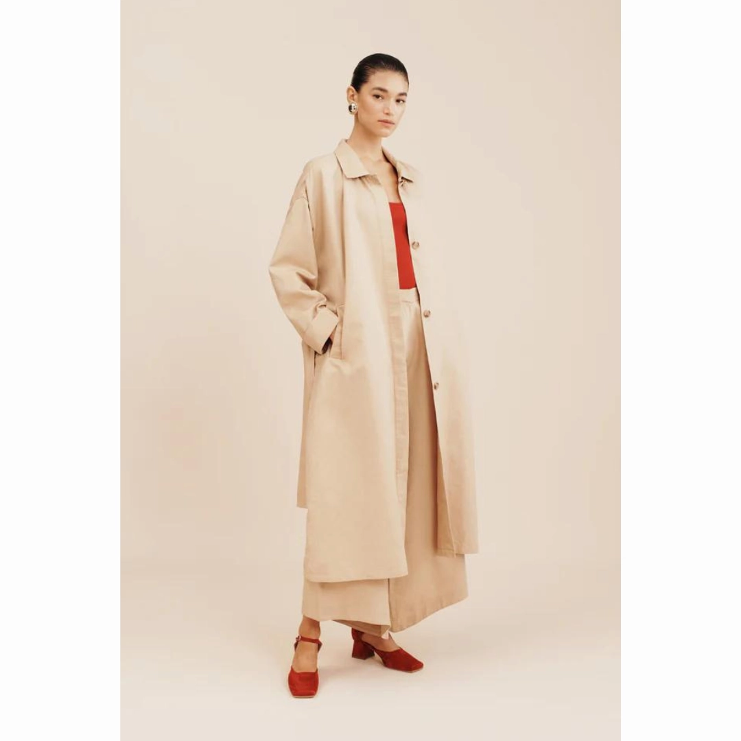 POSSE Ruth Coat, Latte Active Comfort Wear