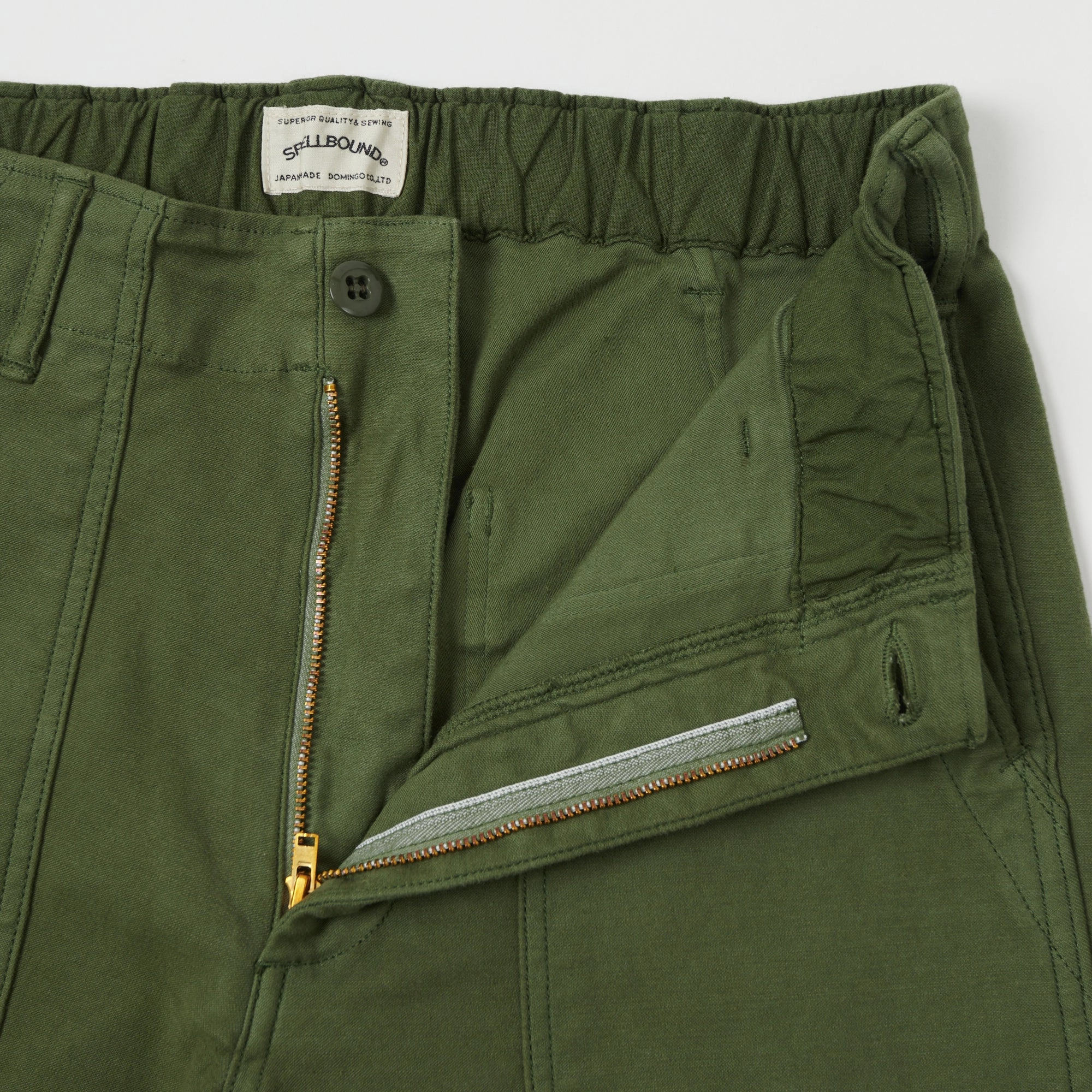 EcoFriendlyMaterials Wrinkle resistant fabric Spellbound Stretch Work Pant - Olive