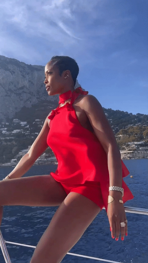 Soft Texture Heather Short Set