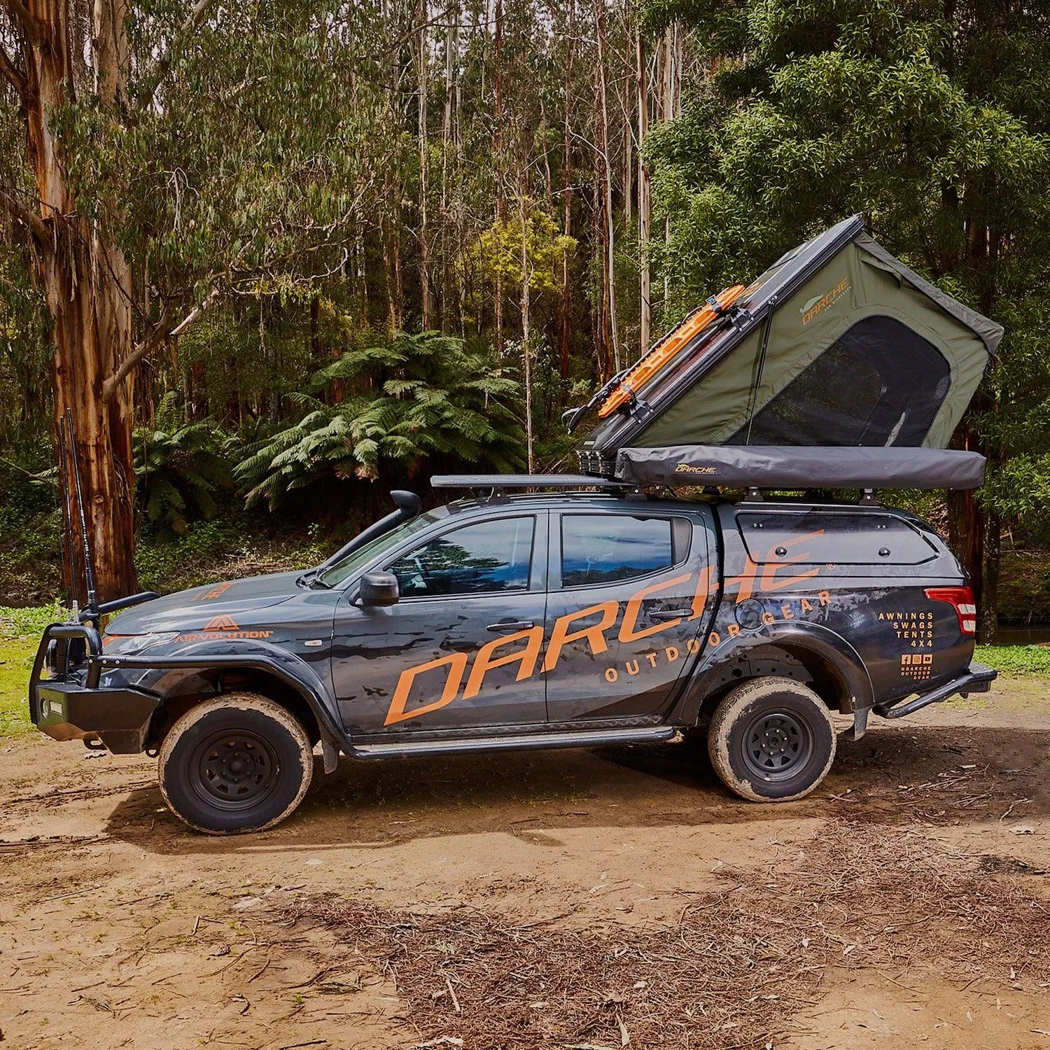ECO Ridgeback Hard Shell Roof Tent - Darche - T050801555ECO