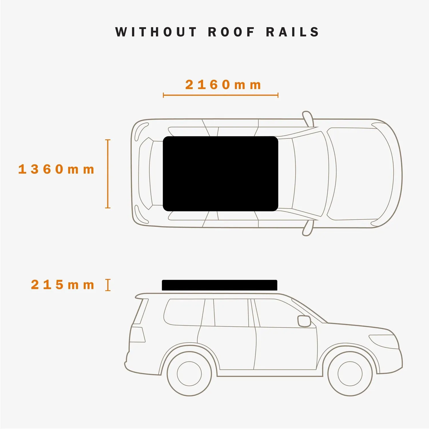 ECO Ridgeback Hard Shell Roof Tent - Darche - T050801555ECO