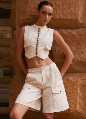 MoistureManagementSystem Edina Cargo Top - Antique