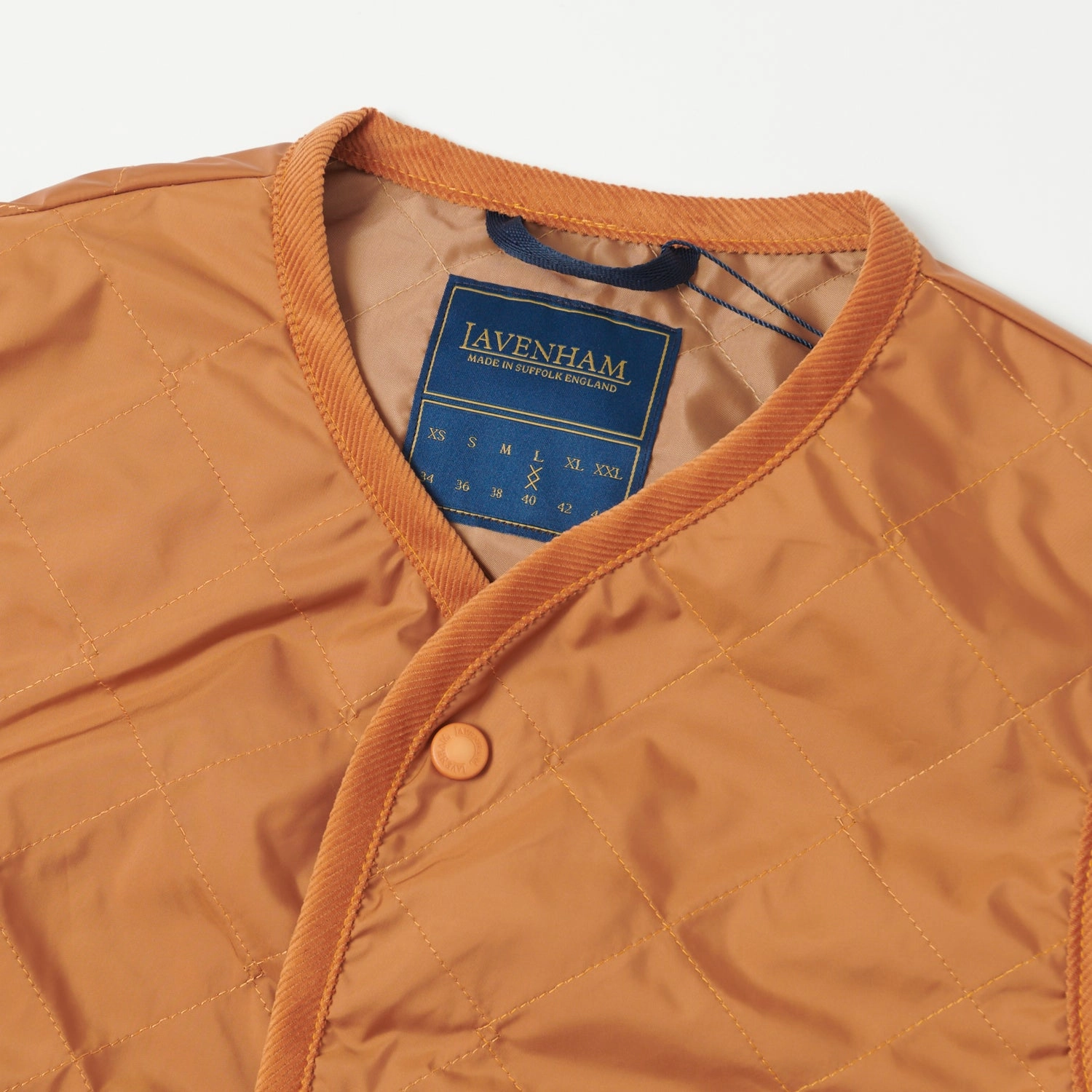 Lavenham Thornham Gilet - Lavenster Brick VentilatedPanels Comfy Layers