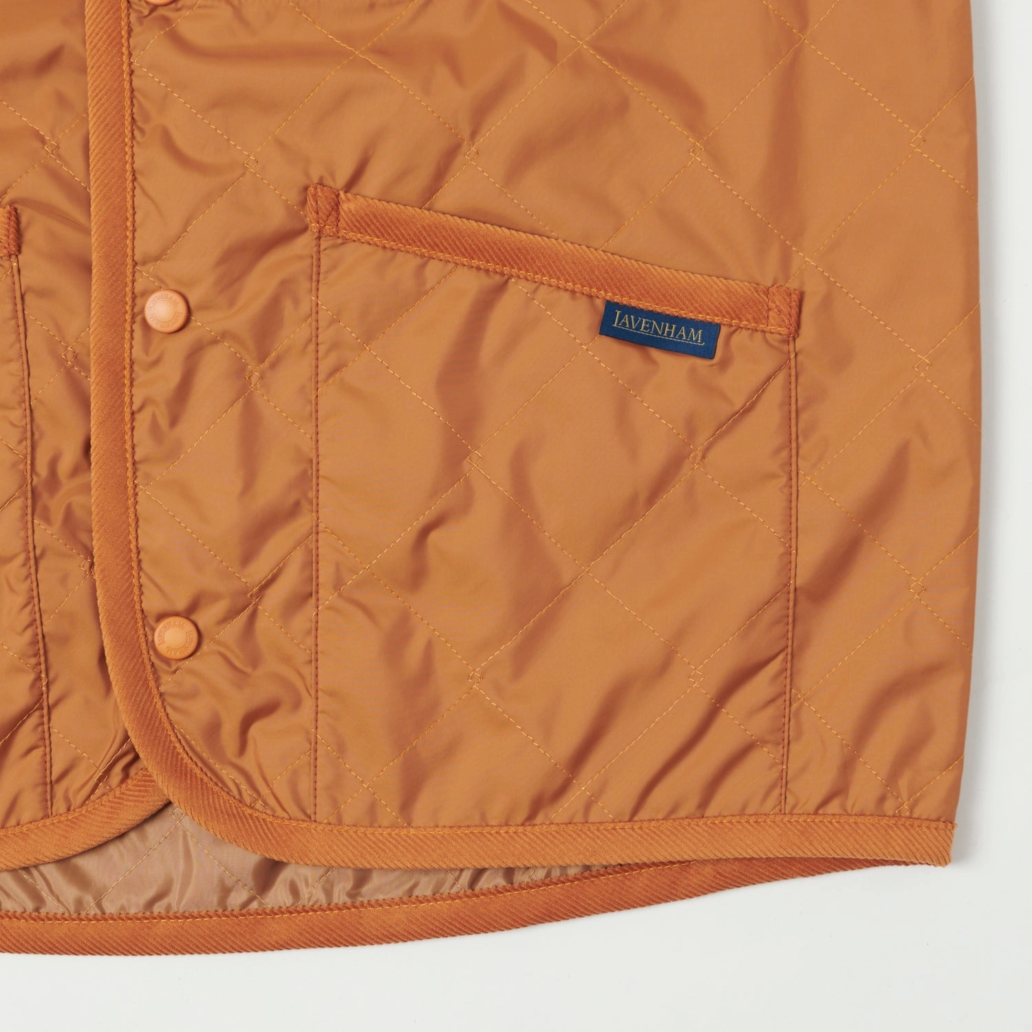 Lavenham Thornham Gilet - Lavenster Brick Travel Ready Good Material