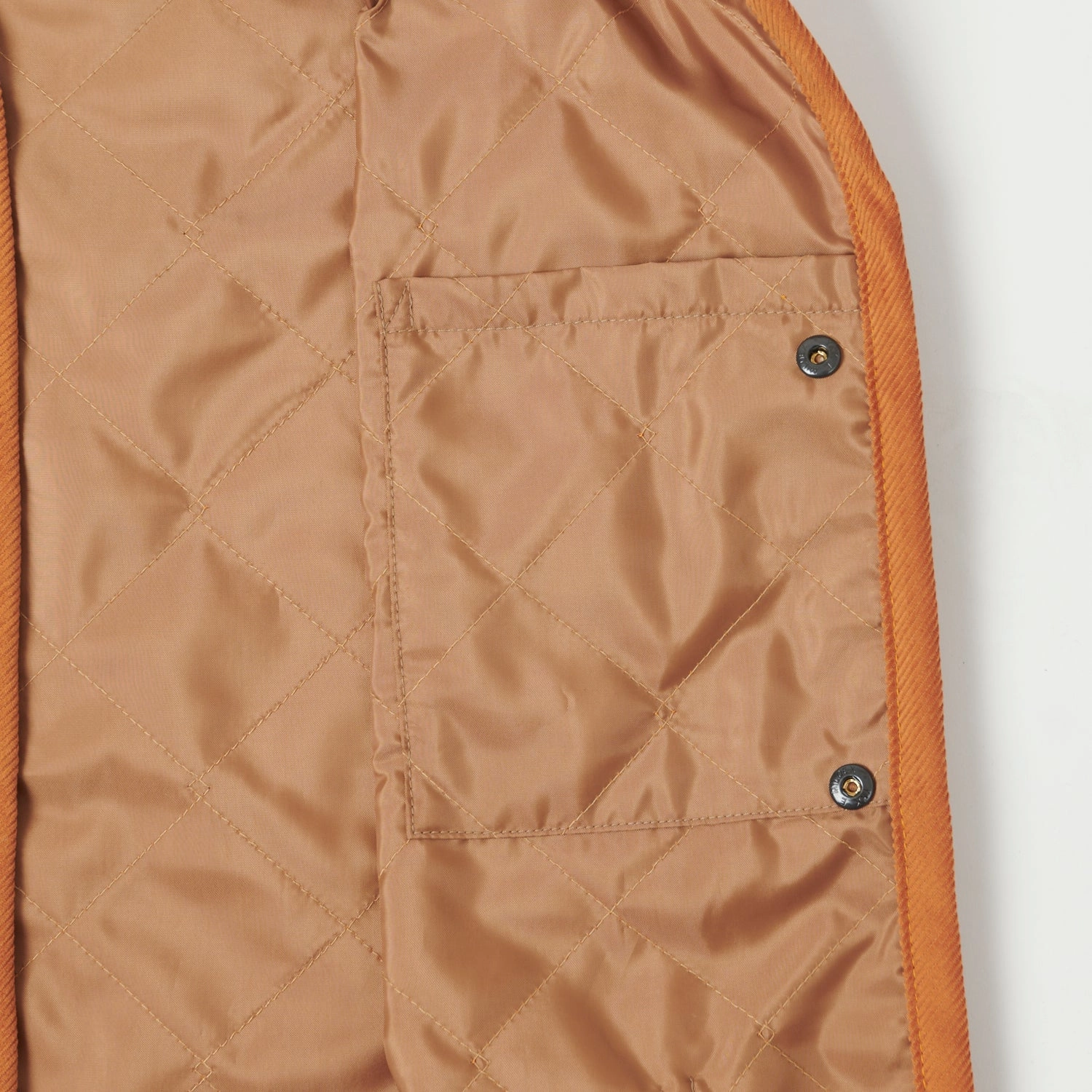 Lavenham Thornham Gilet - Lavenster Brick Stretchable Waistband High Collar Design