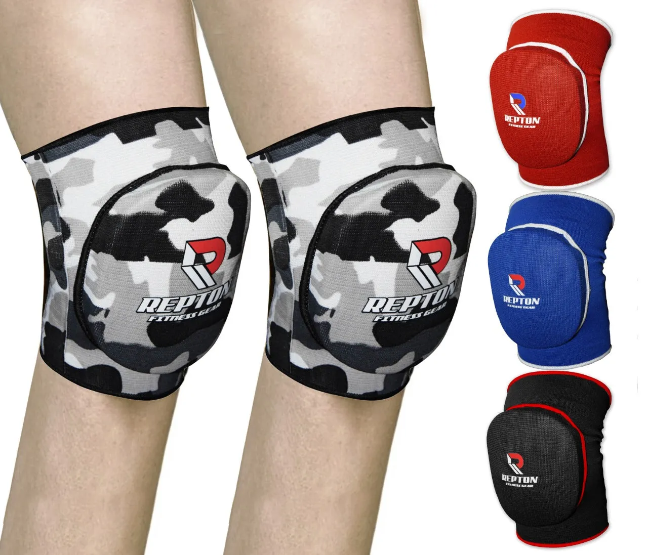 Elasticated Gel Knee Pads | Comfortable Anti-Slip Knee Support for Work, Gardening, & Sports (Men & Women)
