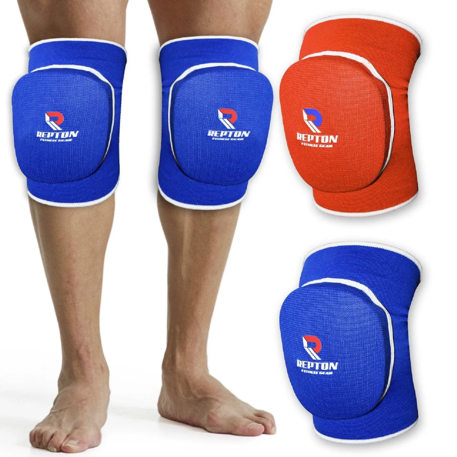 Elasticated Gel Knee Pads | Comfortable Anti-Slip Knee Support for Work, Gardening, & Sports (Men & Women)