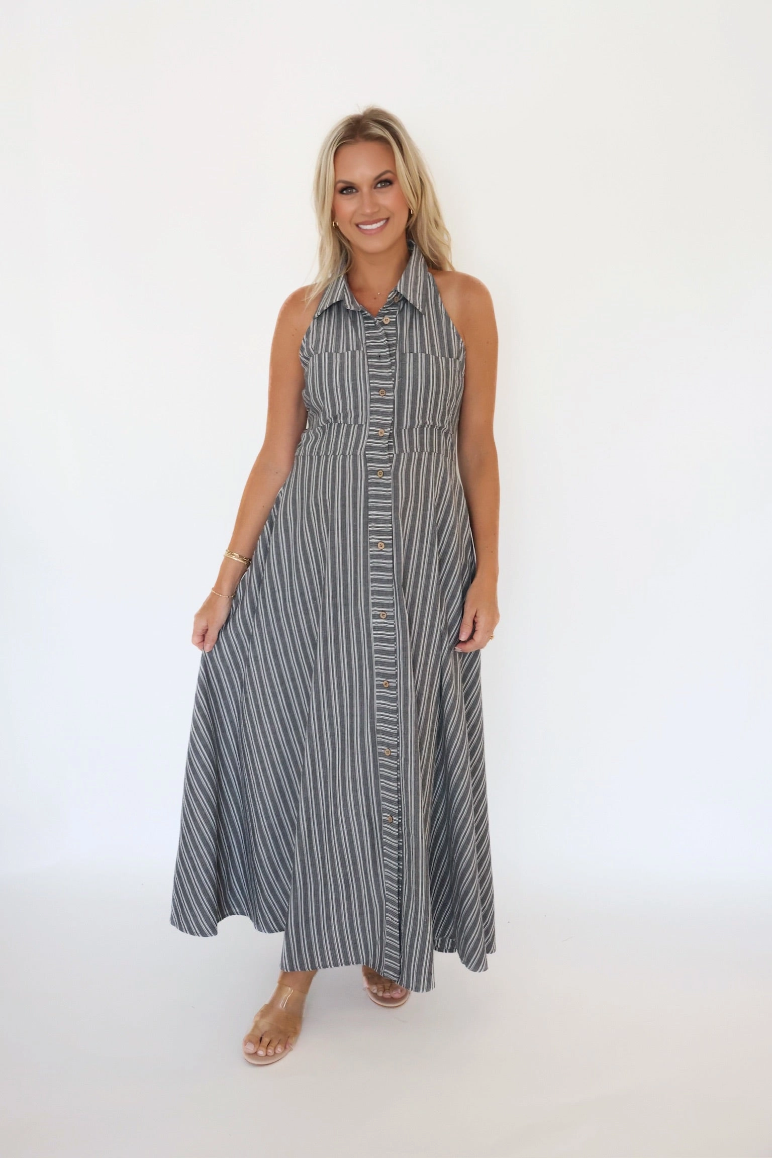 Evett Shirt Dress- Final Sale BrushedInnerSurface