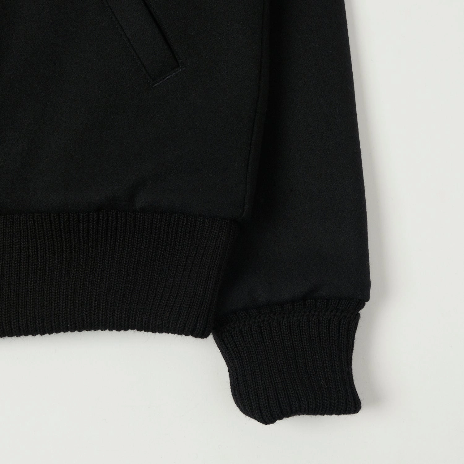 Runway Inspired Commuter Friendly Look Dehen 1920 Heavy Duty Flyer's Club Jacket - Black