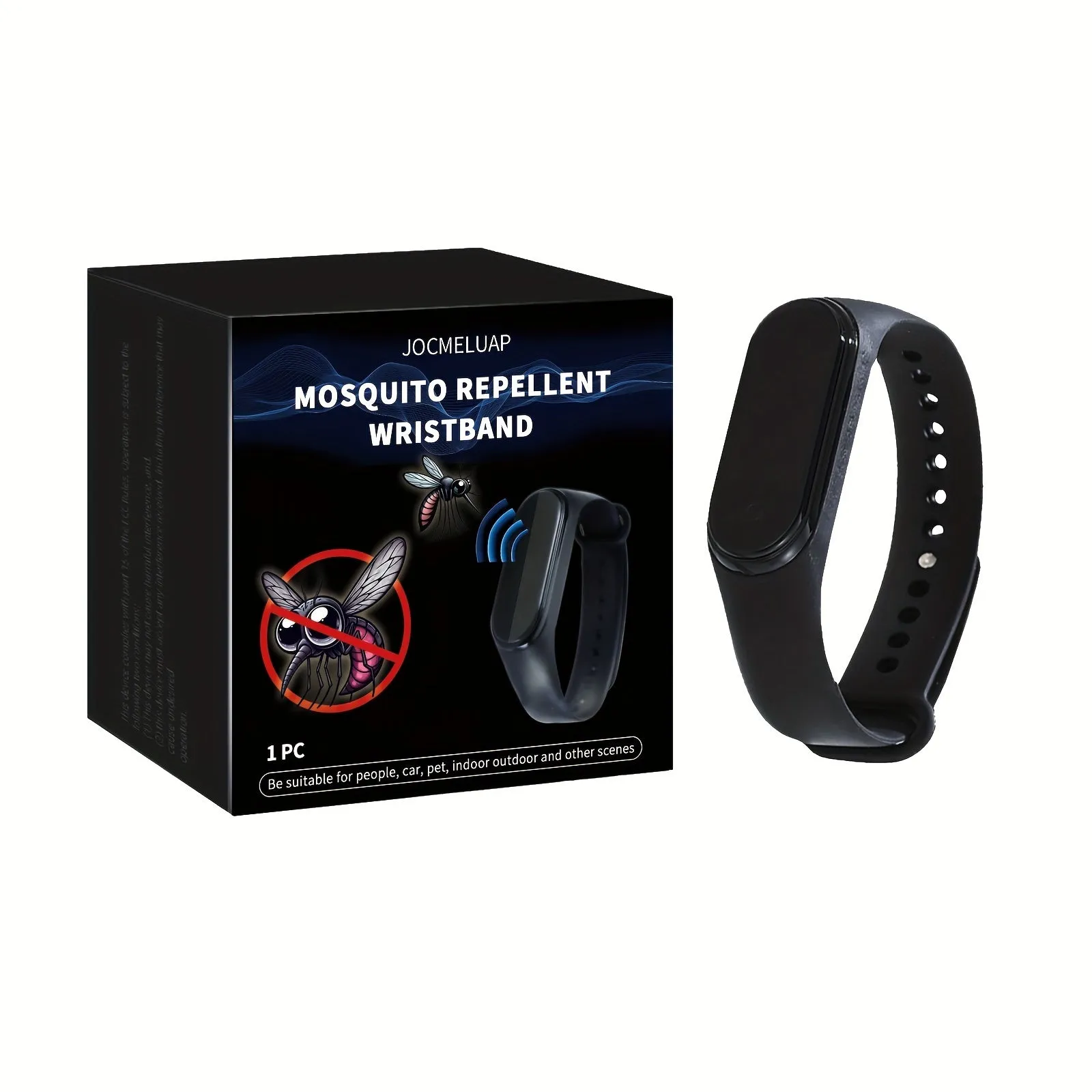 Electronic Mosquito Repellent Bracelet, Battery-Powered for Outdoor - TJR3E7B