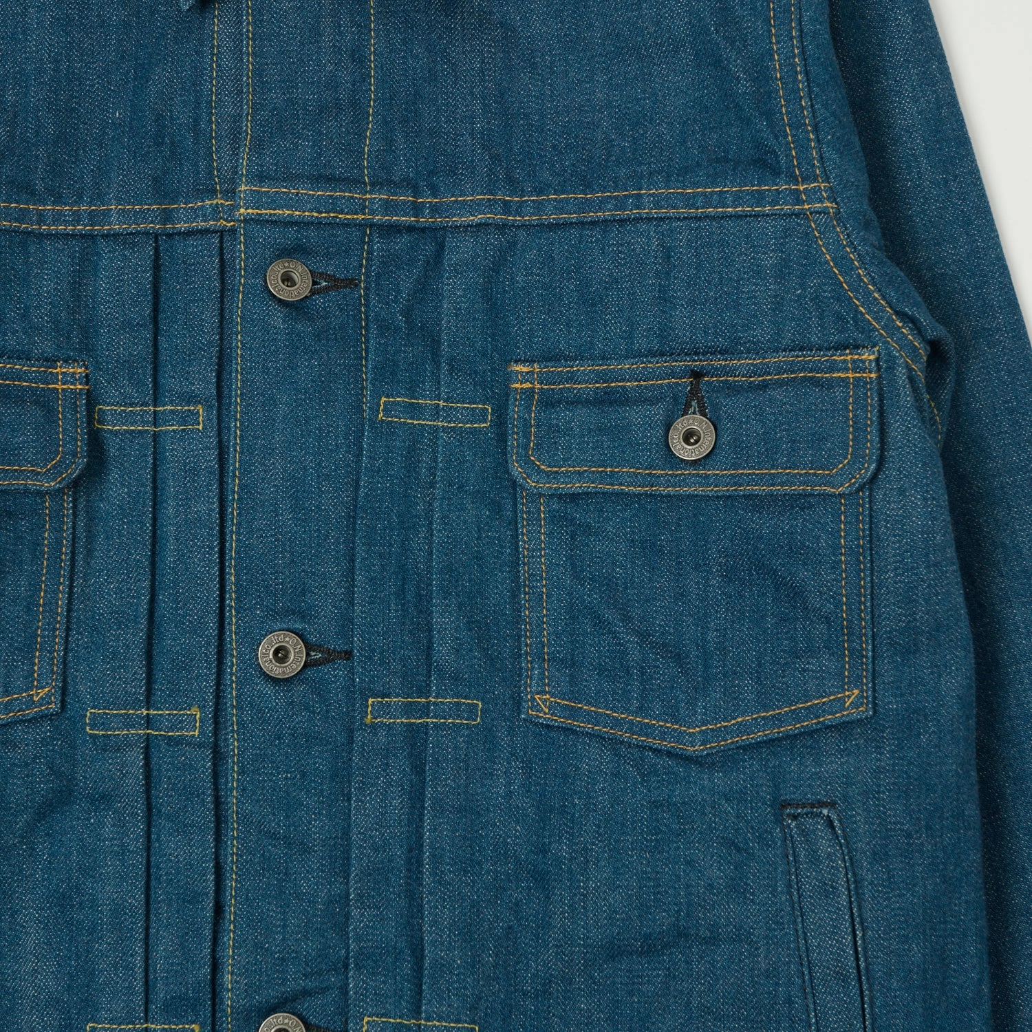 Minimal Detailing ONI Denim 02516P-OFBD Type II Denim Jacket - Rinsed