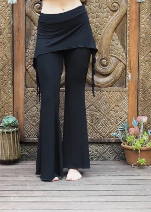 Elfy Pants Skirt - Black