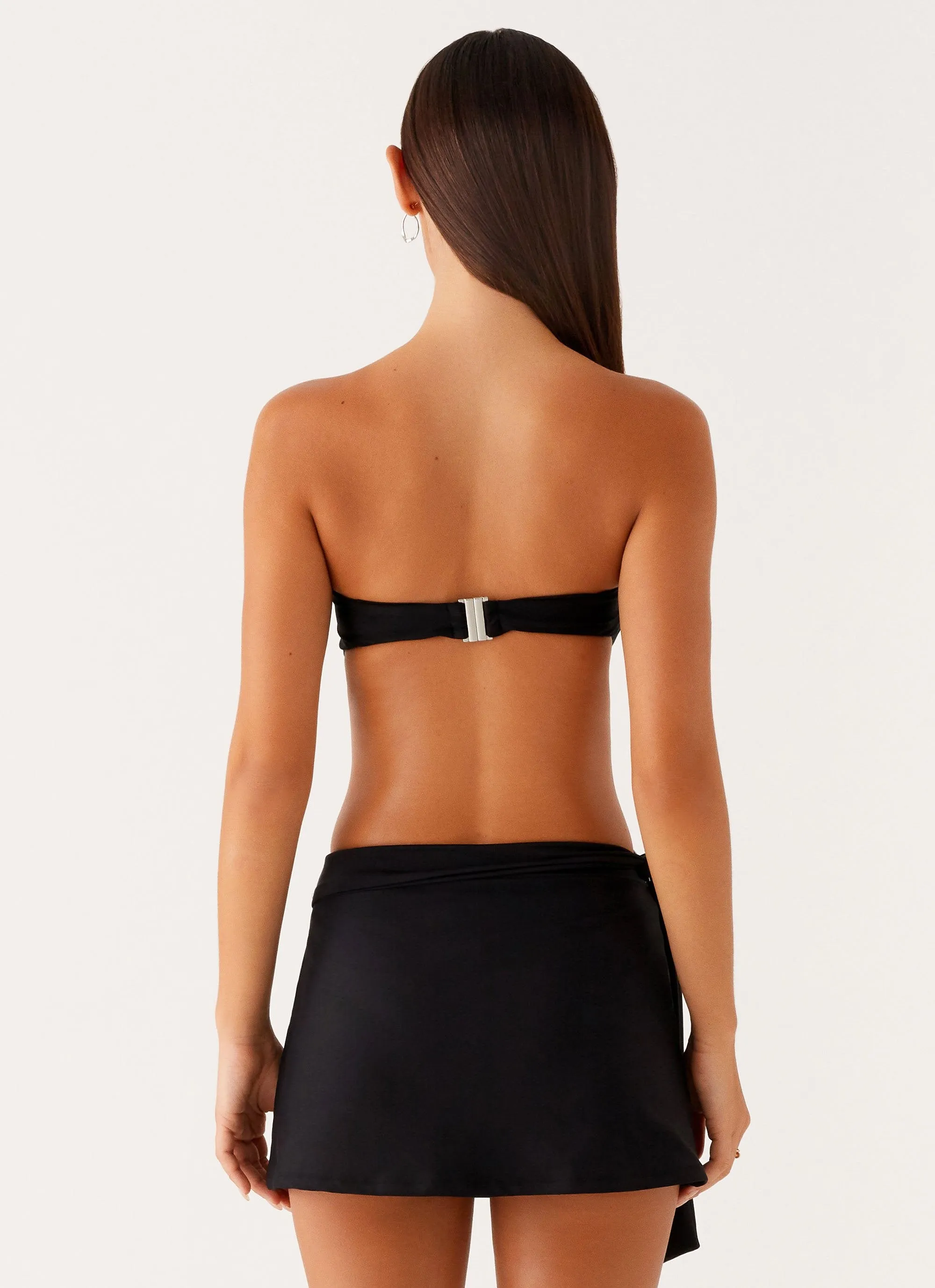 Ellie Swim Mini Skirt - Black All Day Look